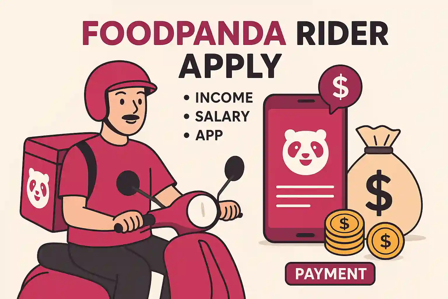 Foodpanda Rider Apply, Income, Salary, App, Payment