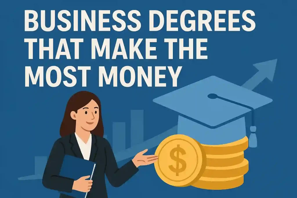 Business degrees that make the most money