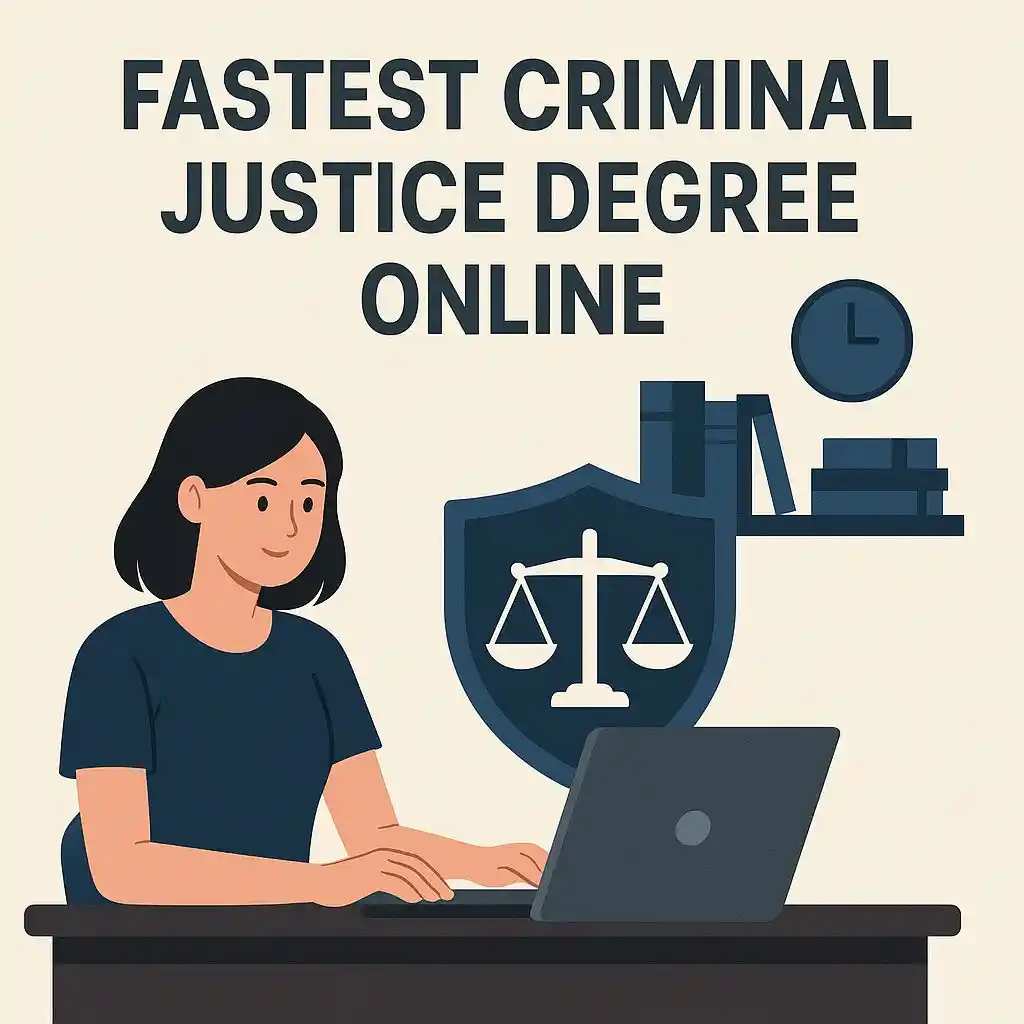 fastest criminal justice degree online
