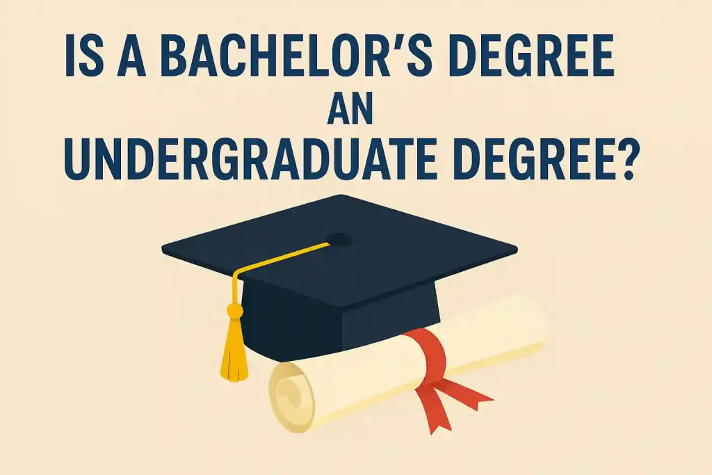 is a bachelor's degree an undergraduate degree